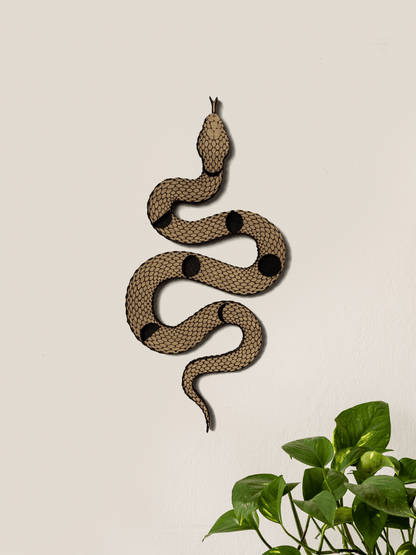 Snake Wall Hanging - Faux Theory Design