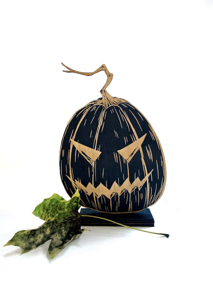 Spooky Pumpkins - Faux Theory Design