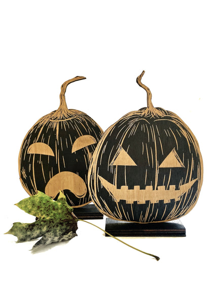 Spooky Pumpkins - Faux Theory Design