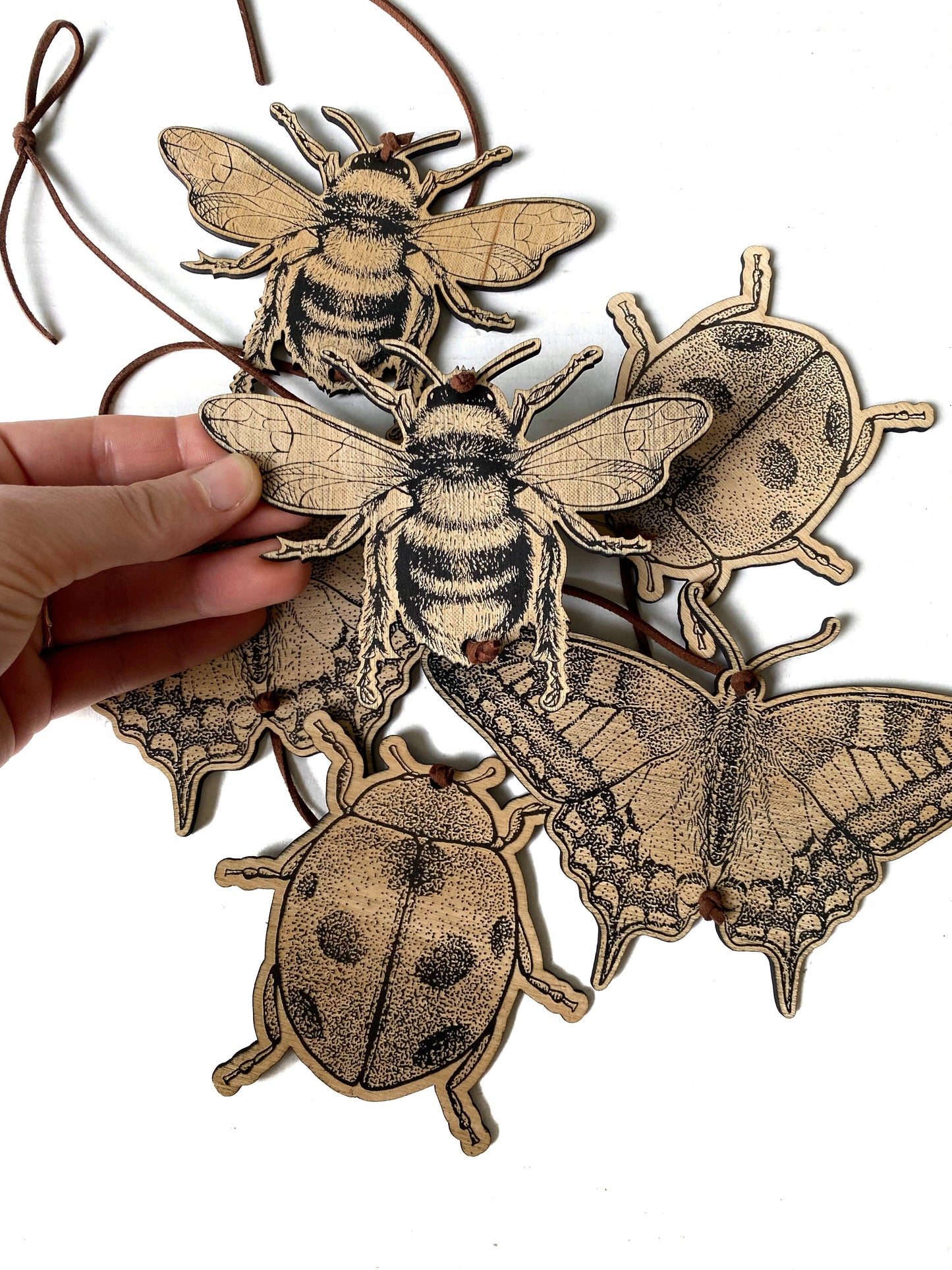 Spring Insect Garland | Bee, Butterfly, and Ladybug Garland - Faux Theory Design