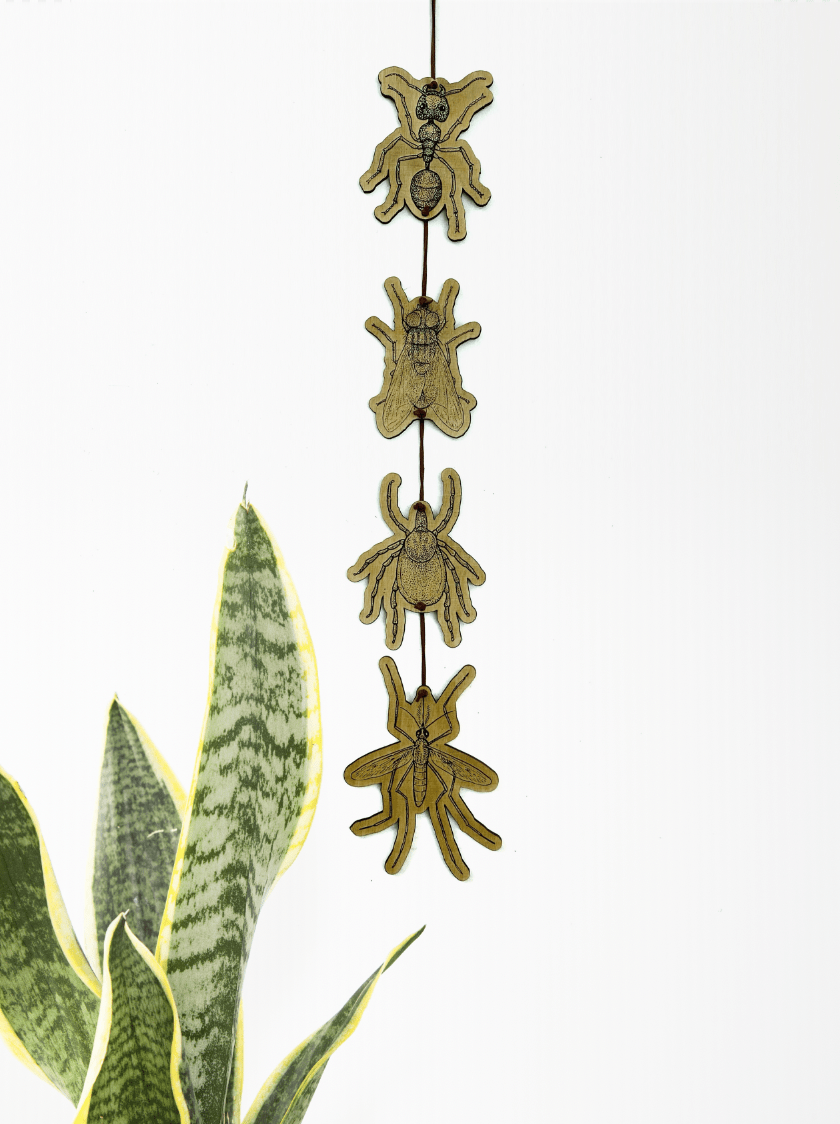 Summer Insect Garland | Ant, Fly, Tick, Mosquito Garland - Faux Theory Design