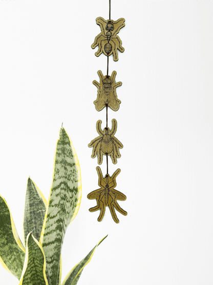 Summer Insect Garland | Ant, Fly, Tick, Mosquito Garland - Faux Theory Design