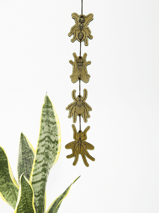 Summer Insect Garland | Ant, Fly, Tick, Mosquito Garland - Faux Theory Design