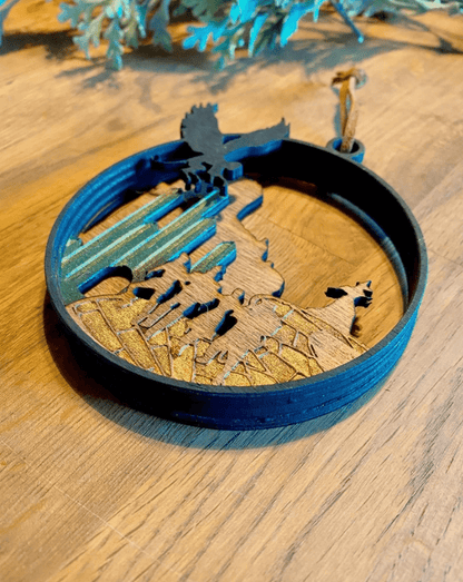 Wizard of Oz Ornament - Faux Theory Design