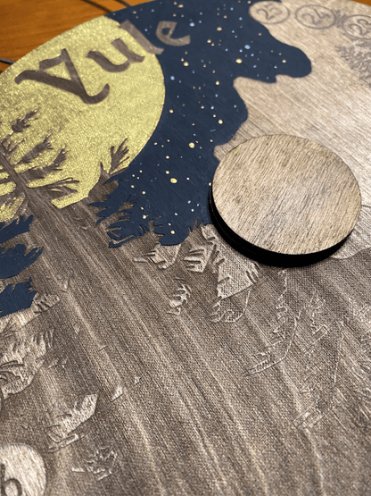 Yule Advent Calendar - Faux Theory Design